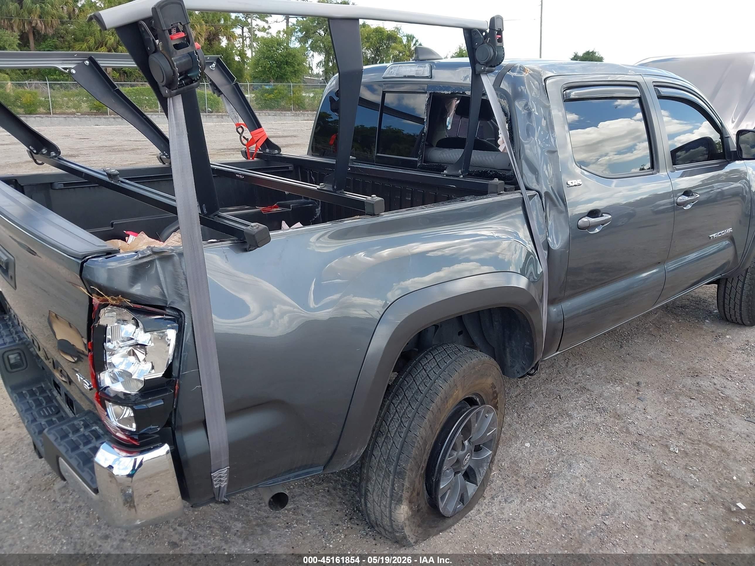 2023 Toyota Tacoma Sr5 V6 Gray vin: 3TMAZ5CN7PM203392