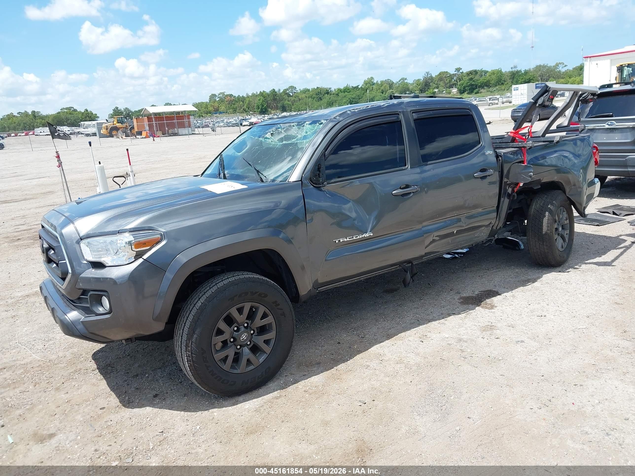 2023 Toyota Tacoma Sr5 V6 Gray vin: 3TMAZ5CN7PM203392