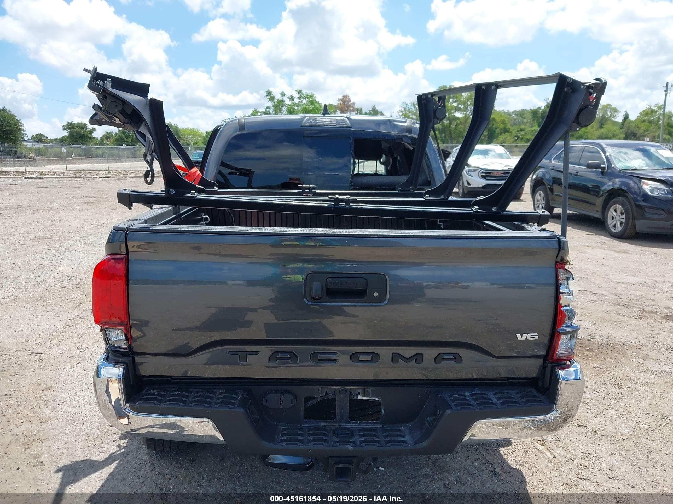2023 Toyota Tacoma Sr5 V6 Gray vin: 3TMAZ5CN7PM203392
