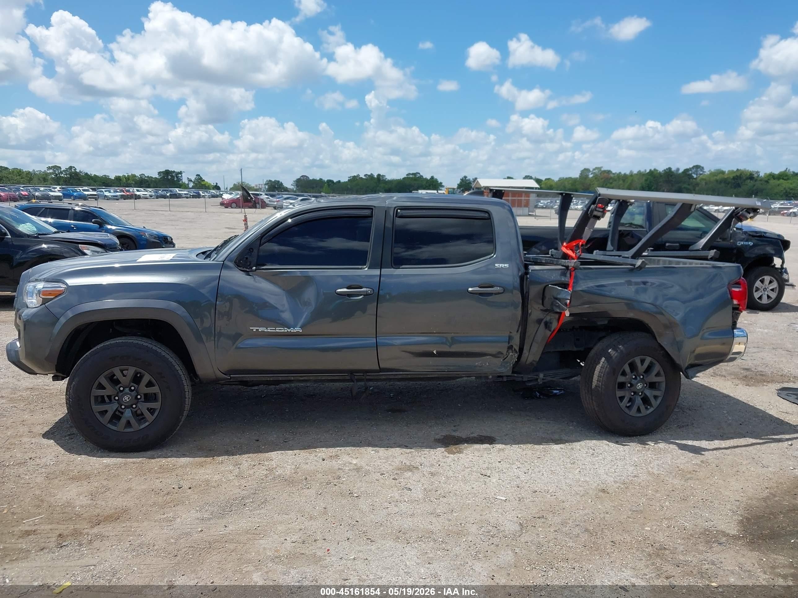 2023 Toyota Tacoma Sr5 V6 Gray vin: 3TMAZ5CN7PM203392