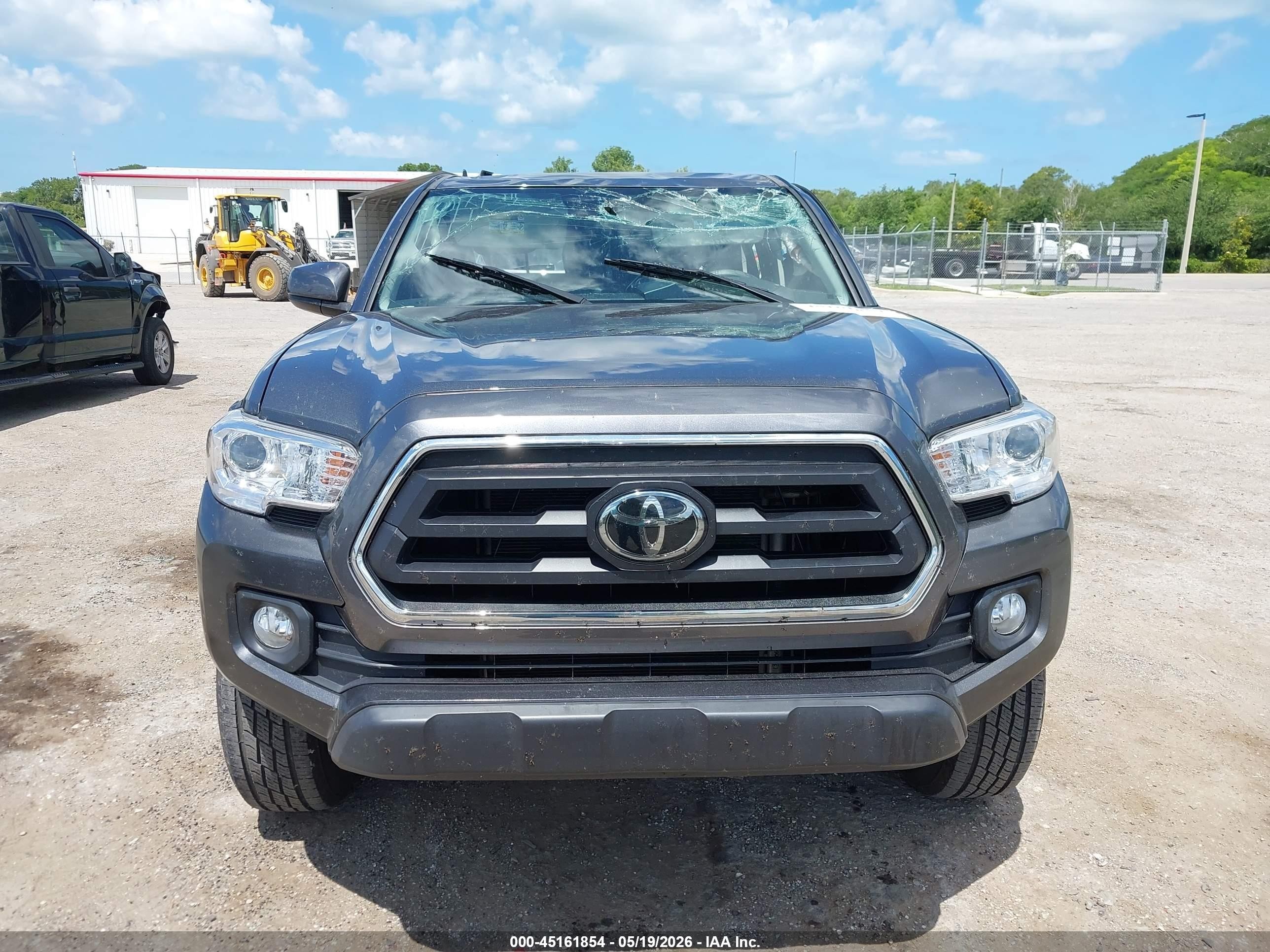 2023 Toyota Tacoma Sr5 V6 Gray vin: 3TMAZ5CN7PM203392
