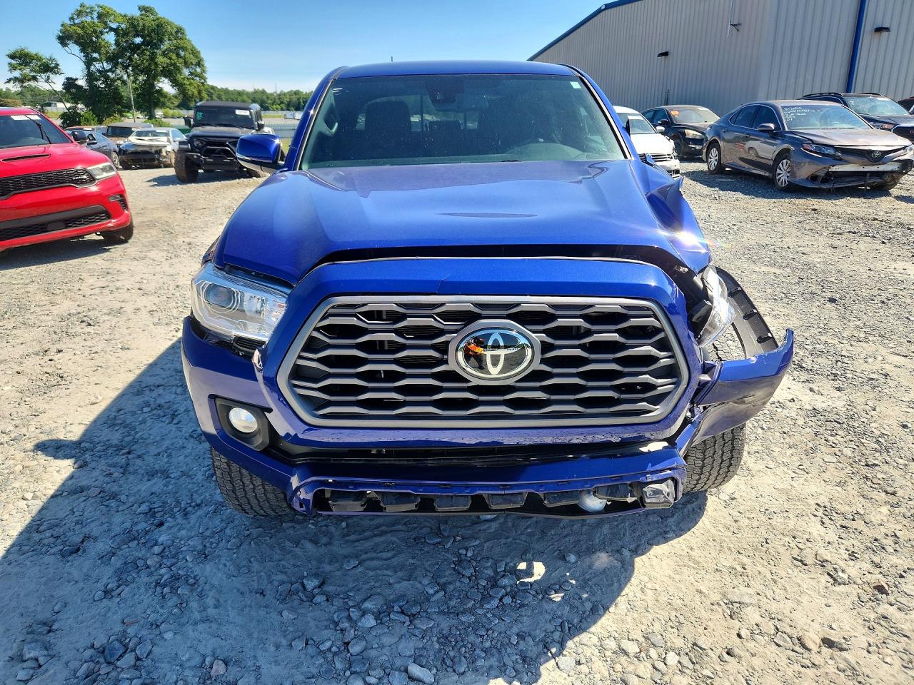 2023 Toyota Tacoma Trd Off-road Blue vin: 3TMAZ5CN9PM218329