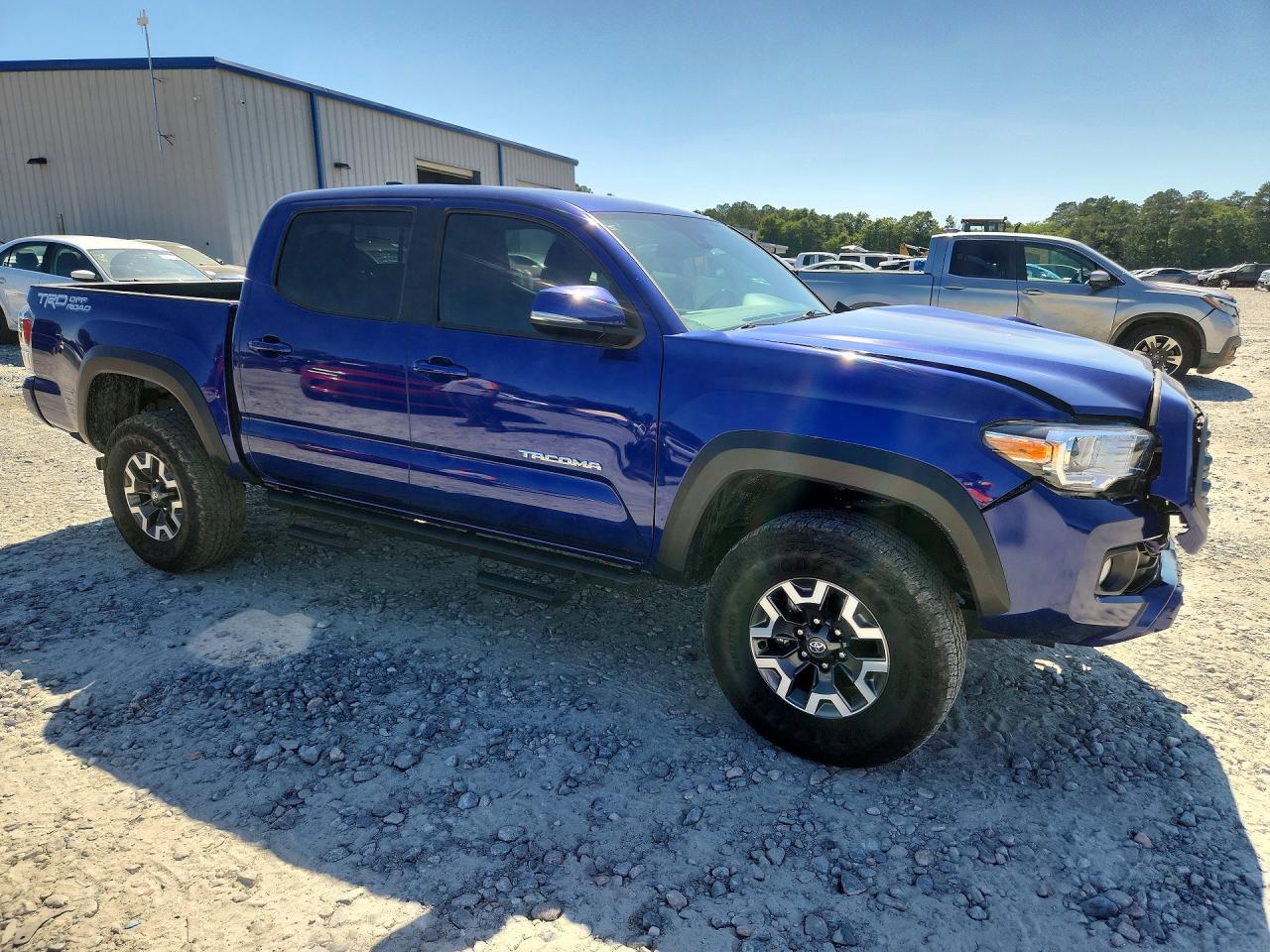 2023 Toyota Tacoma Trd Off-road Blue vin: 3TMAZ5CN9PM218329
