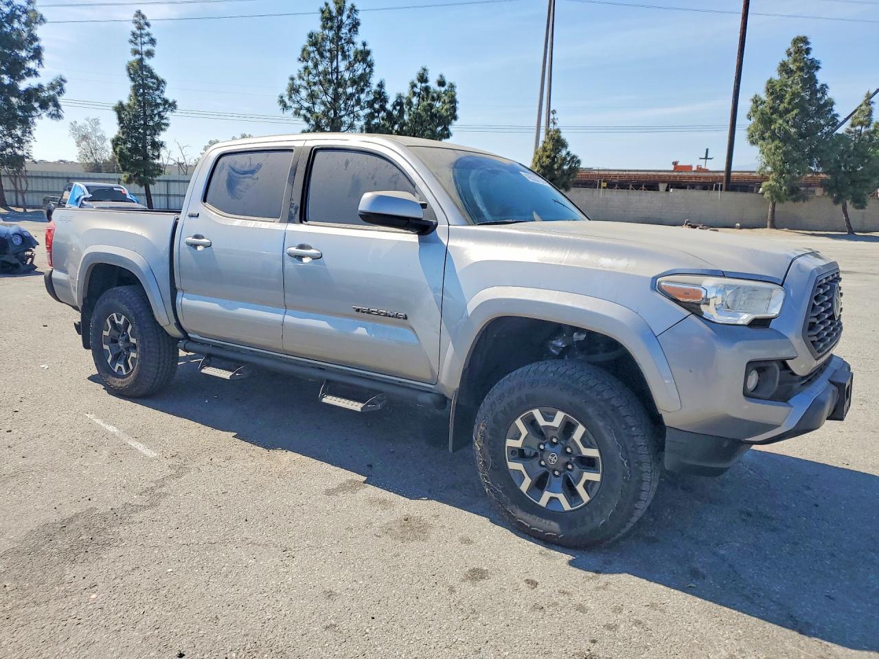 2021 Toyota Tacoma Sr5 V6 Silver vin: 3TMAZ5CNXMM140803