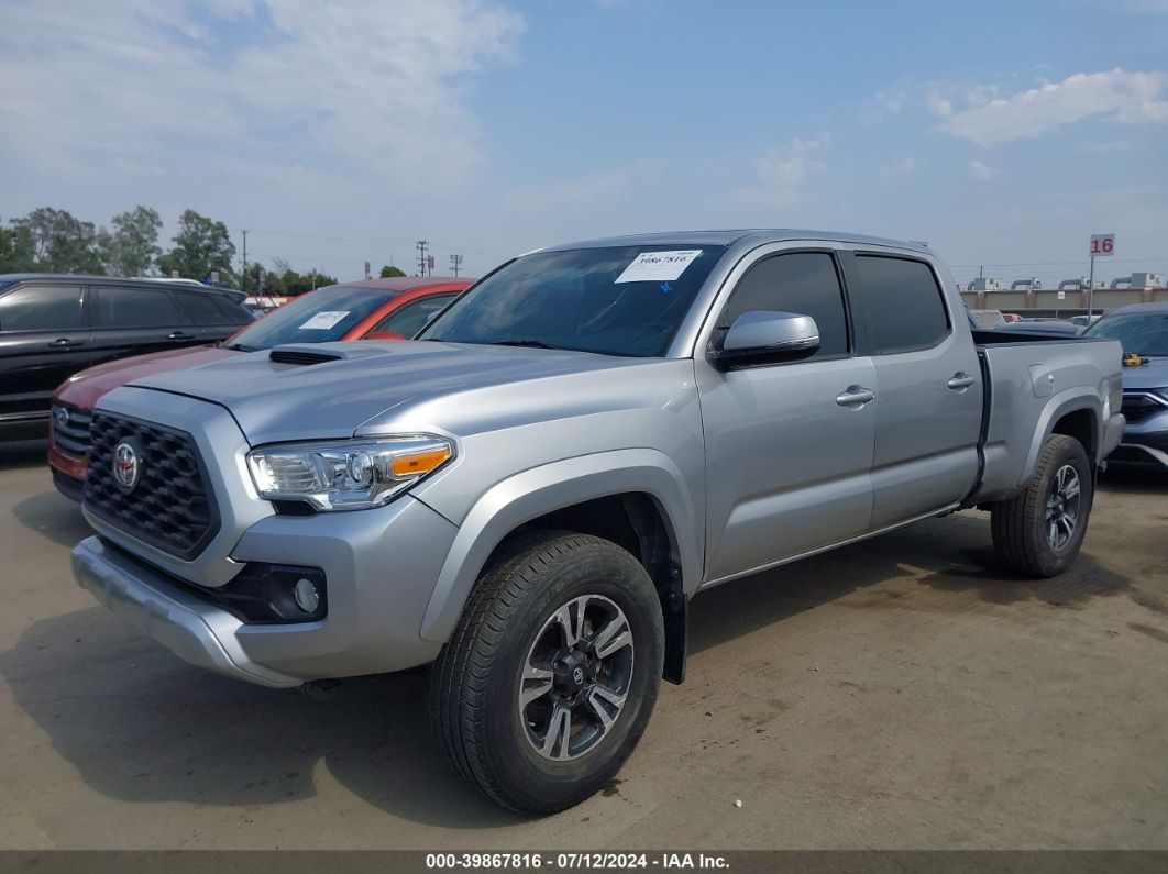 2017 Toyota Tacoma Trd Sport Silver vin: 3TMBZ5DN4HM011416