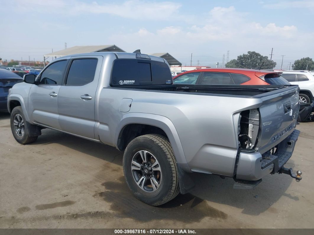 2017 Toyota Tacoma Trd Sport Silver vin: 3TMBZ5DN4HM011416