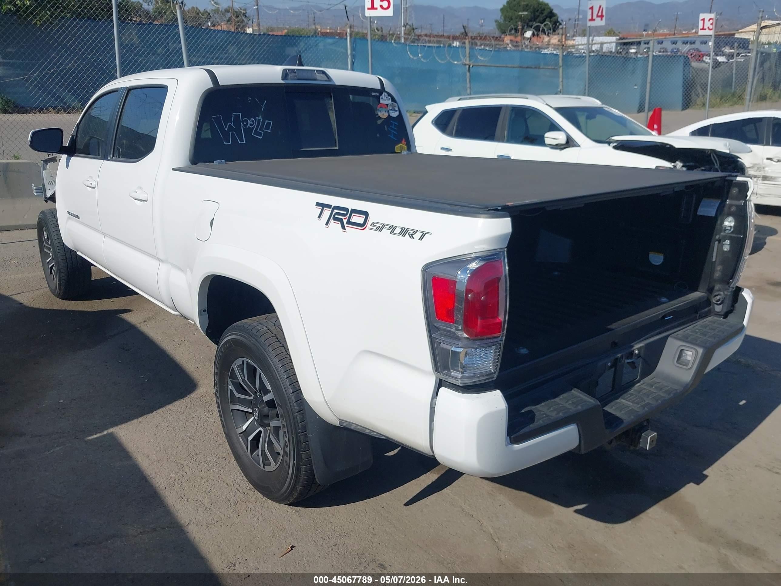 2023 Toyota Tacoma Trd Sport Белый vin: 3TMBZ5DN4PM040462