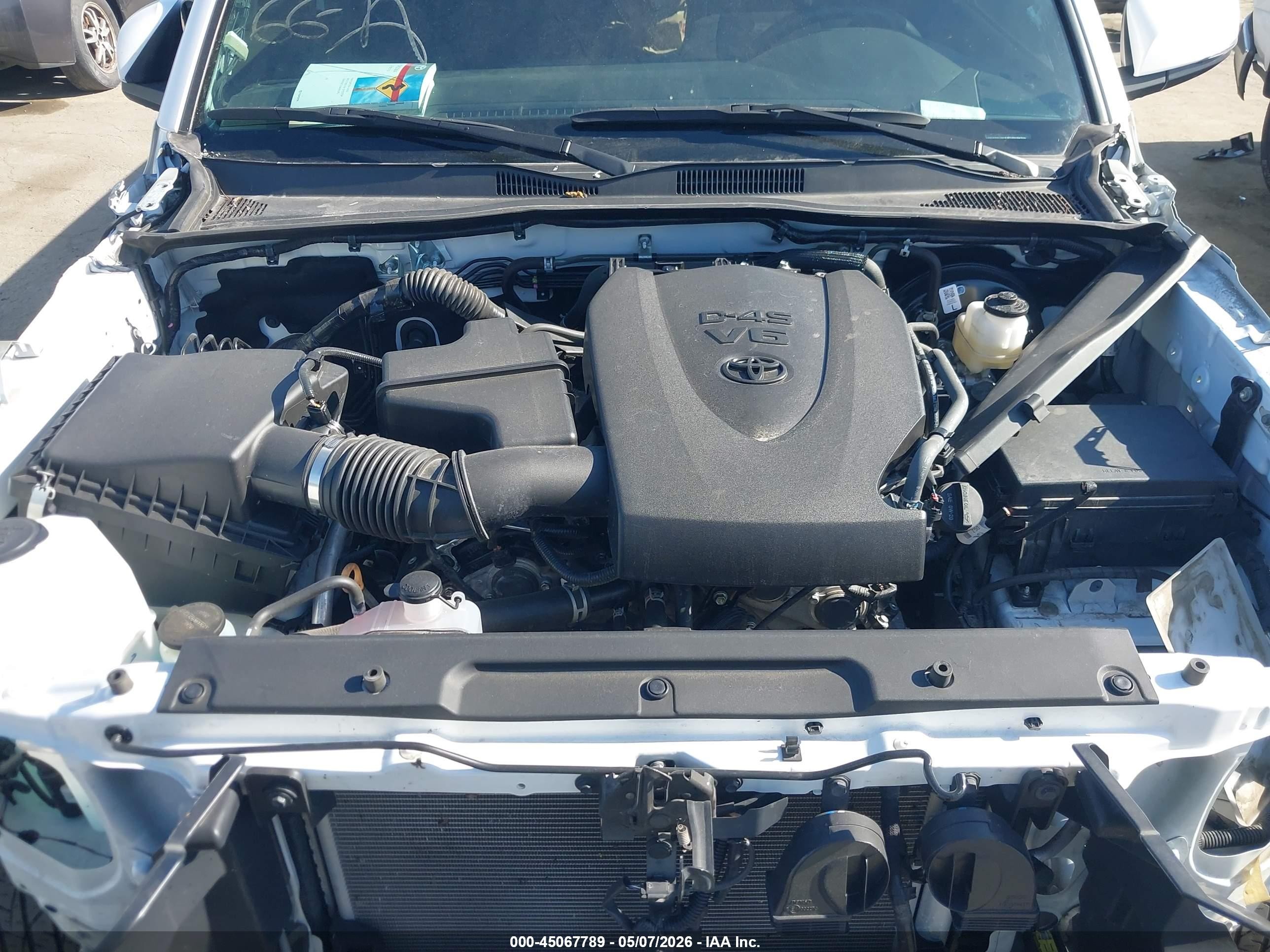 2023 Toyota Tacoma Trd Sport Белый vin: 3TMBZ5DN4PM040462