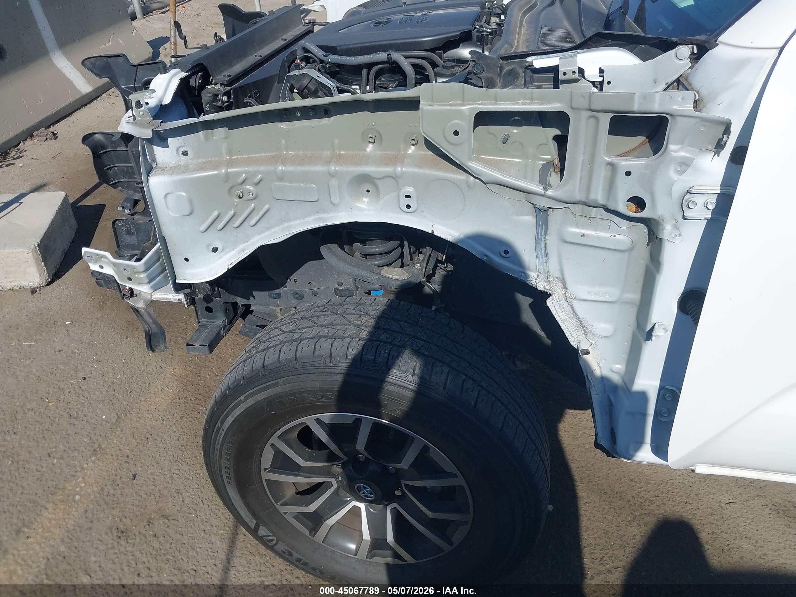 2023 Toyota Tacoma Trd Sport Белый vin: 3TMBZ5DN4PM040462