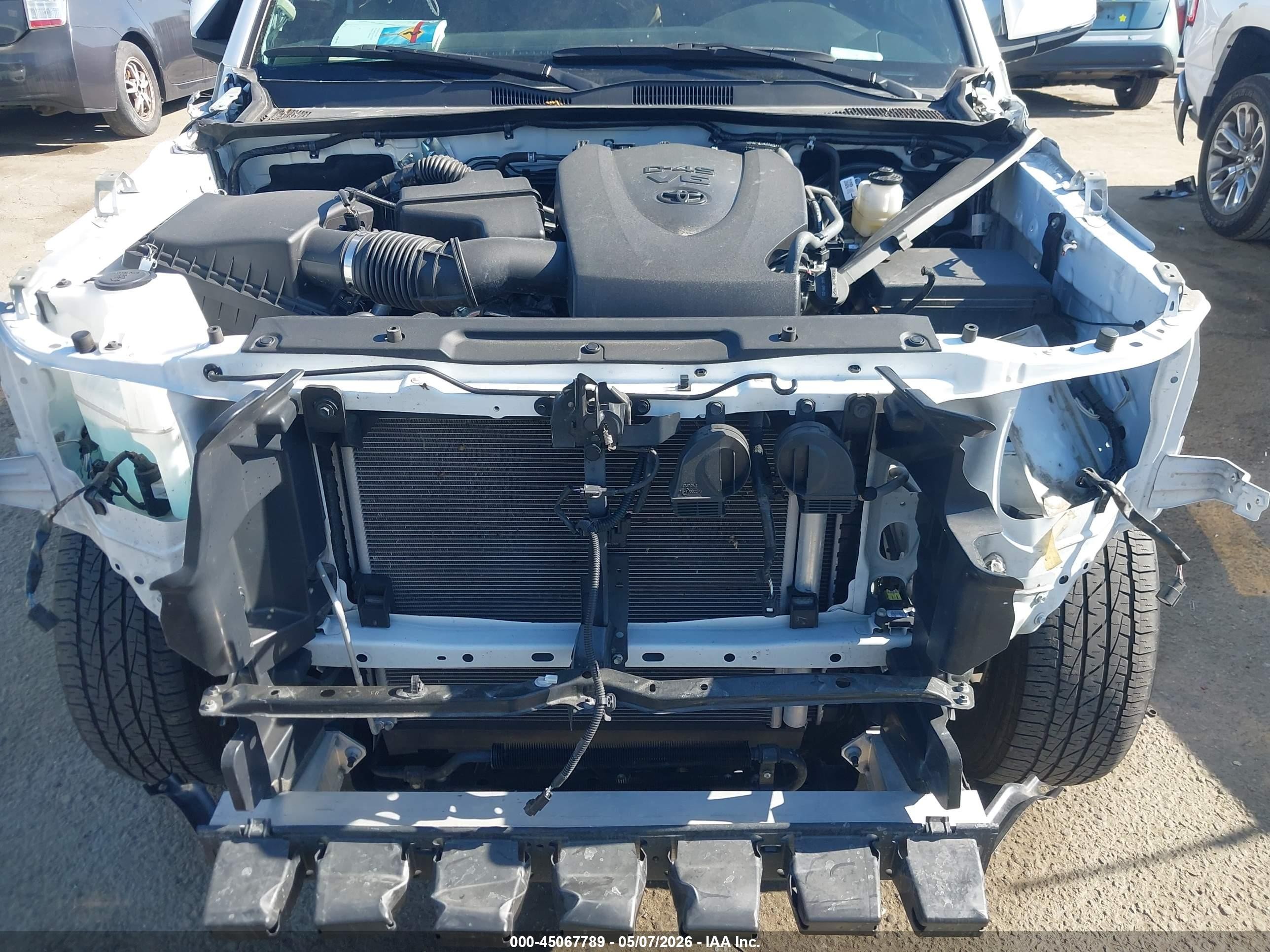 2023 Toyota Tacoma Trd Sport Белый vin: 3TMBZ5DN4PM040462
