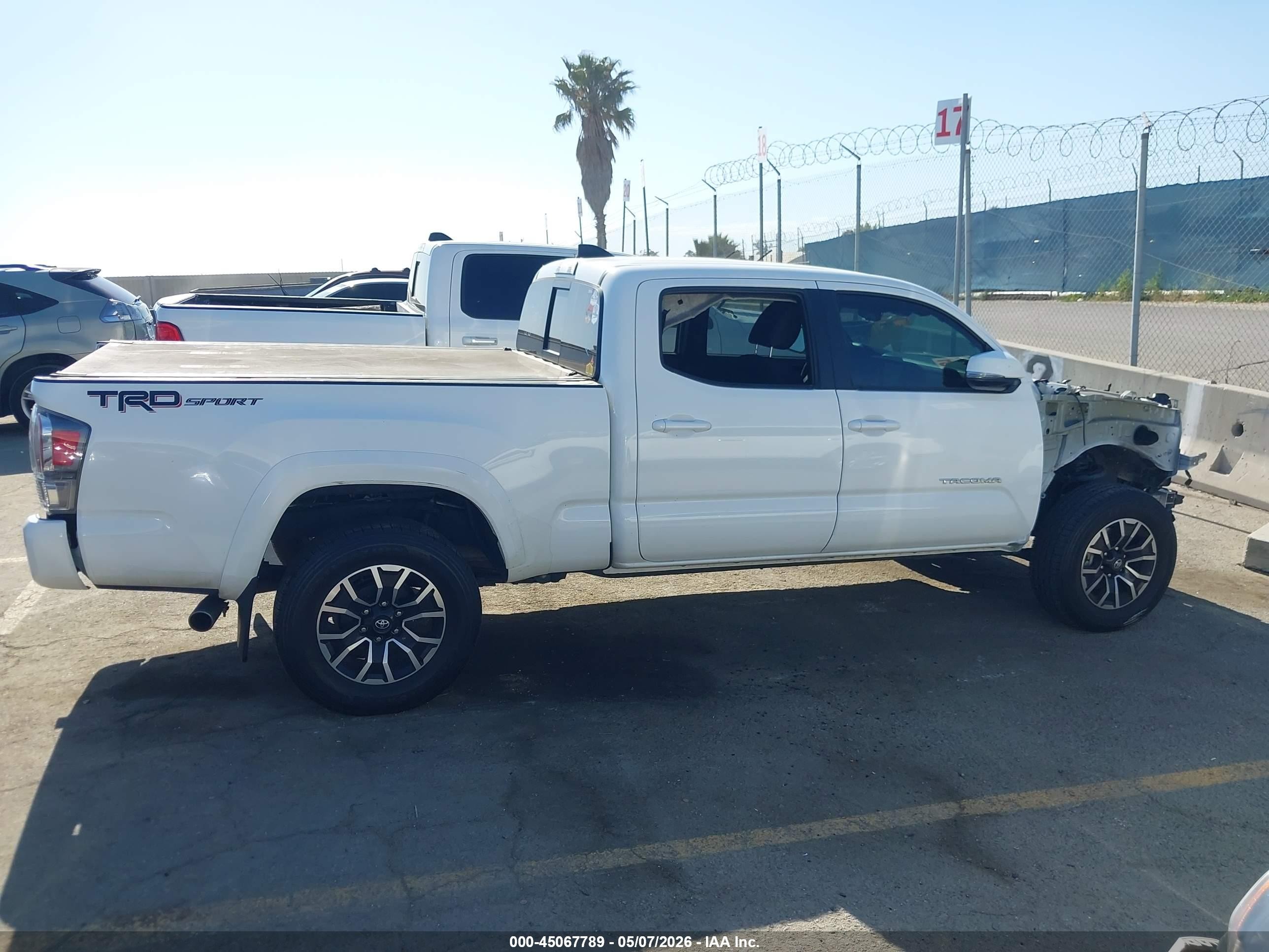 2023 Toyota Tacoma Trd Sport Белый vin: 3TMBZ5DN4PM040462
