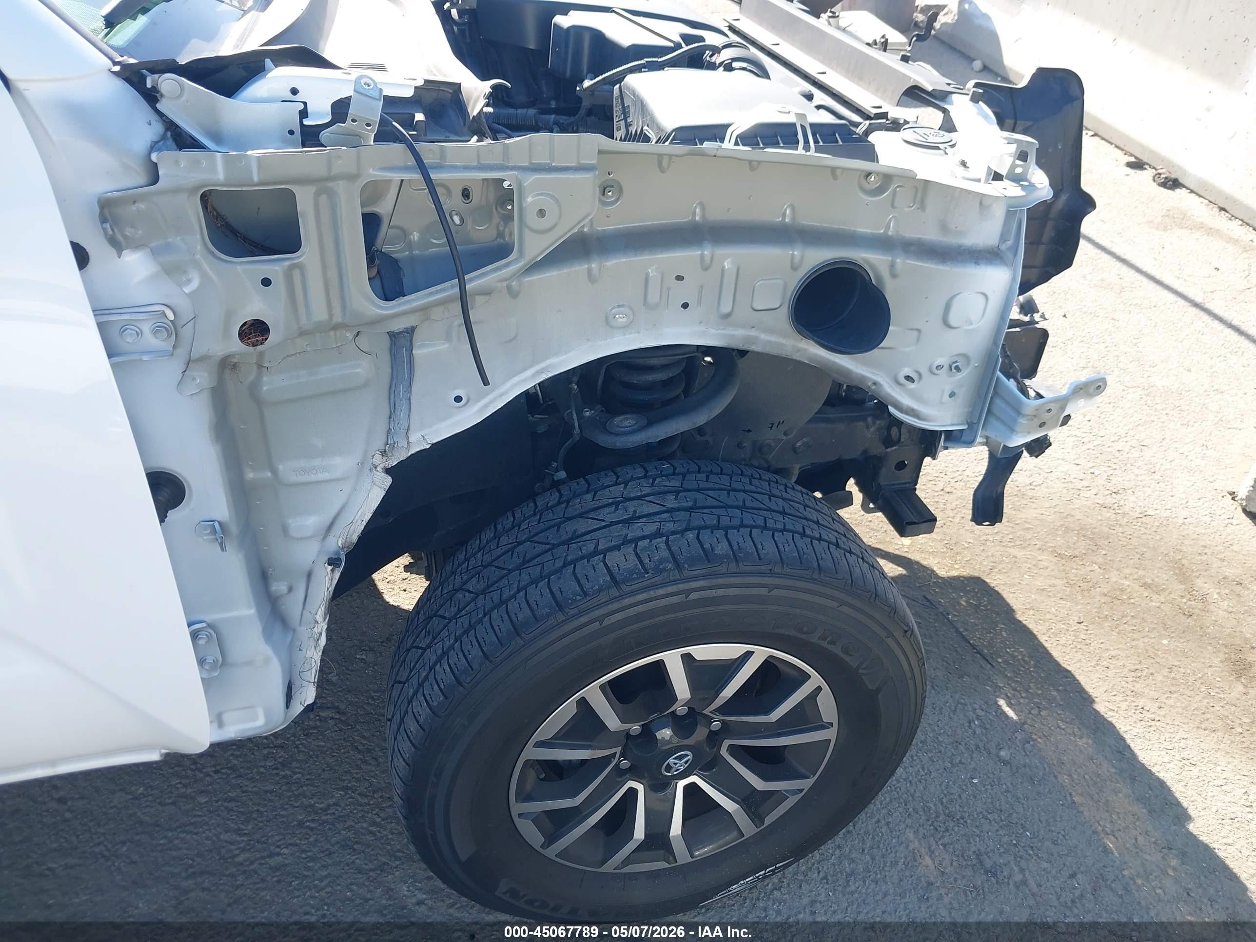 2023 Toyota Tacoma Trd Sport Белый vin: 3TMBZ5DN4PM040462
