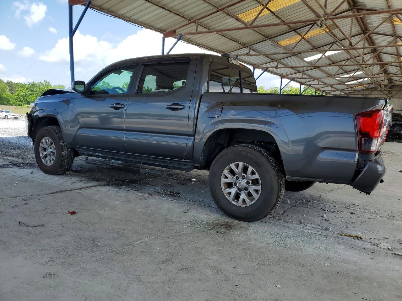 2019 Toyota Tacoma Sr V6 Gray vin: 3TMCZ5AN0KM201102