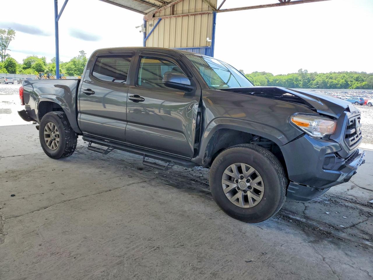 2019 Toyota Tacoma Sr V6 Gray vin: 3TMCZ5AN0KM201102
