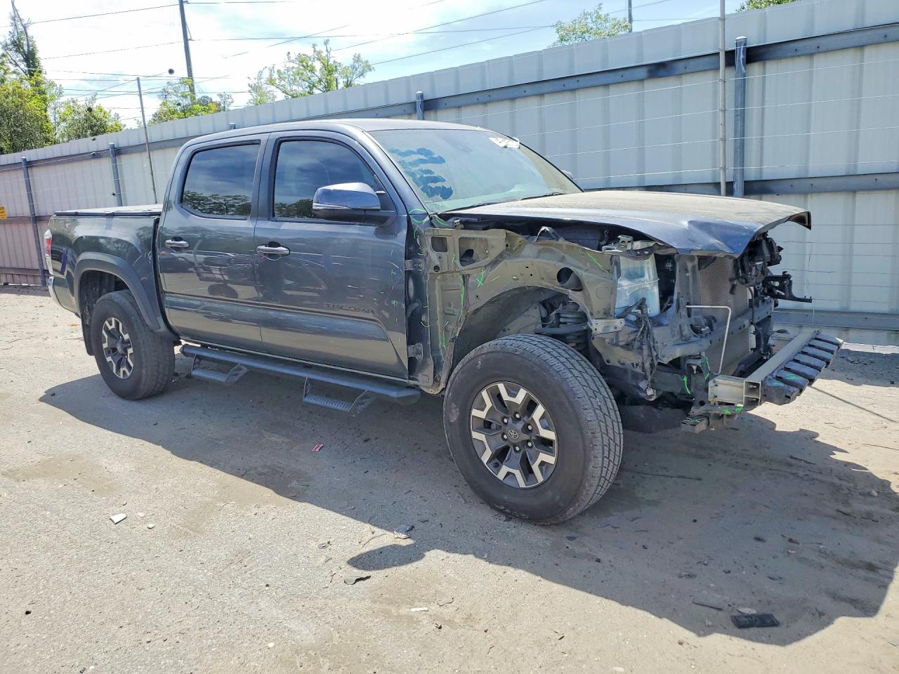 2021 Toyota Tacoma Trd Off-road Charcoal vin: 3TMCZ5AN0MM393592