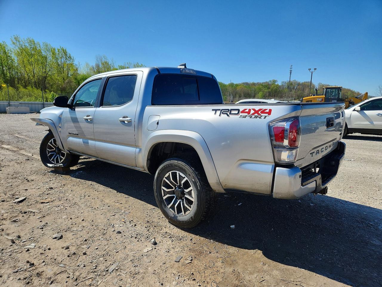 2023 Toyota Tacoma Trd Sport Silver vin: 3TMCZ5AN0PM601734