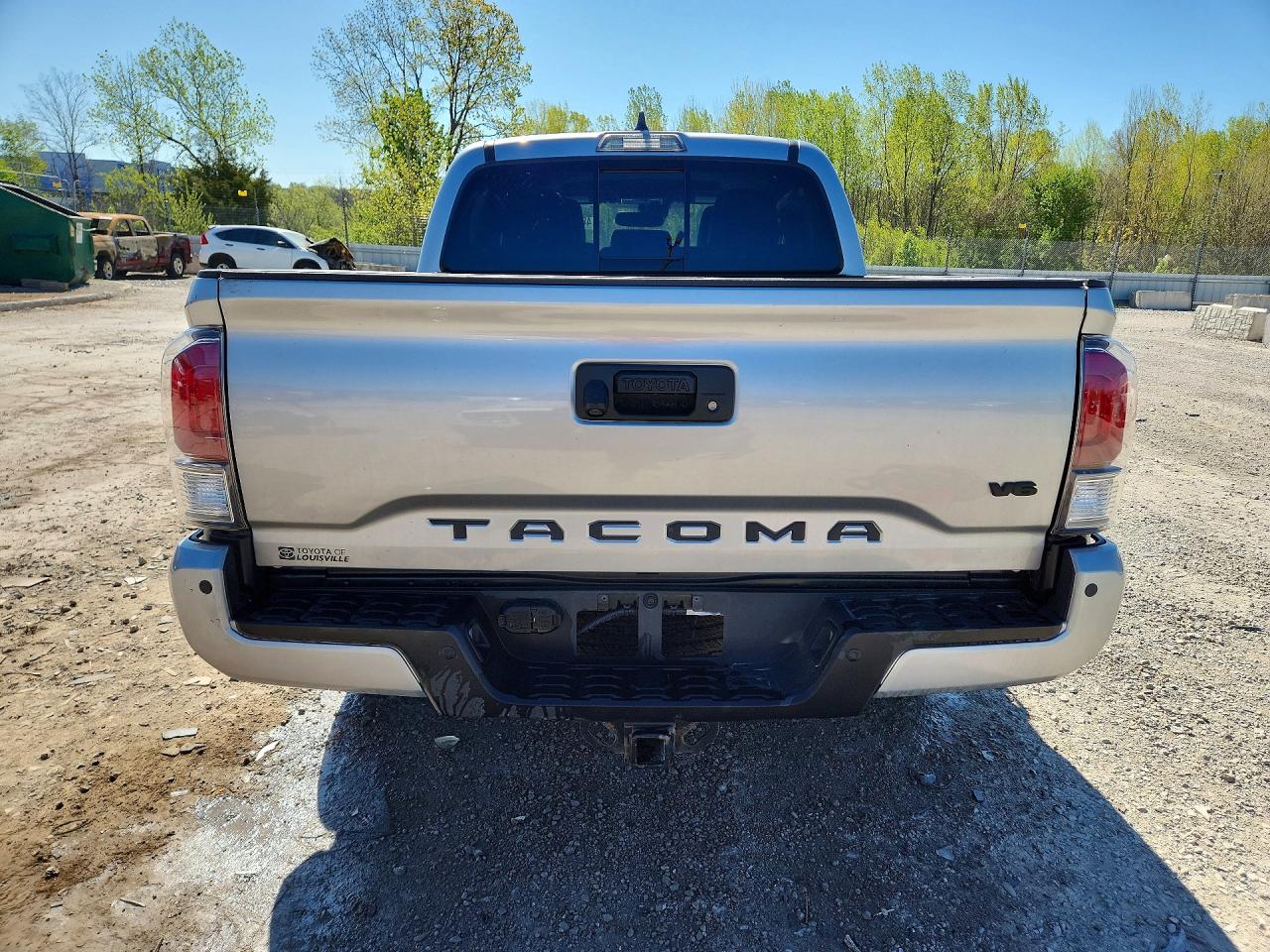 2023 Toyota Tacoma Trd Sport Silver vin: 3TMCZ5AN0PM601734