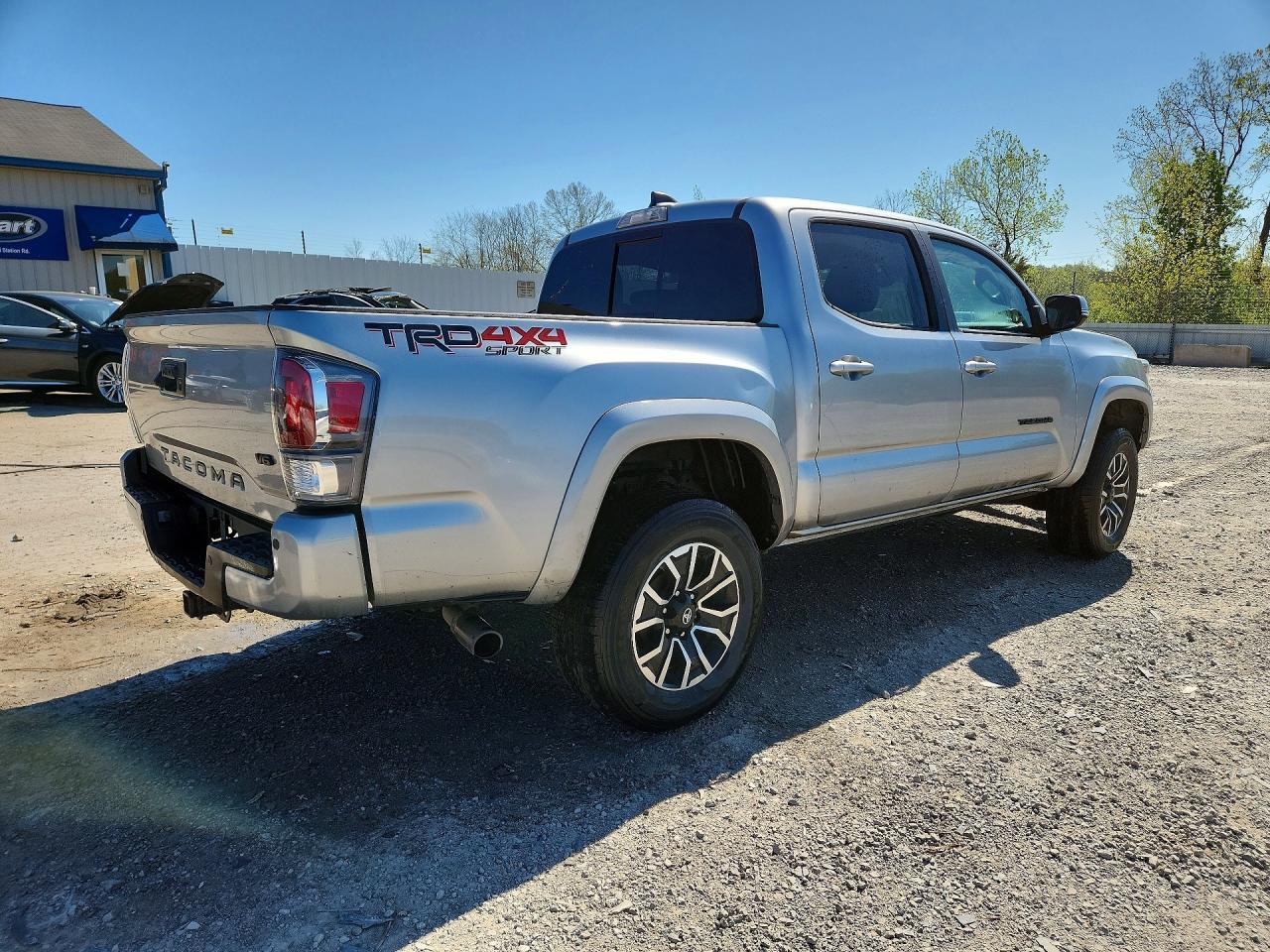 2023 Toyota Tacoma Trd Sport Silver vin: 3TMCZ5AN0PM601734