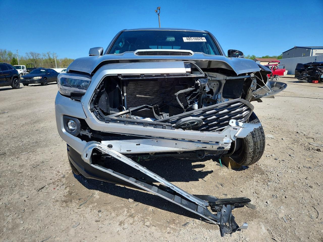 2023 Toyota Tacoma Trd Sport Silver vin: 3TMCZ5AN0PM601734
