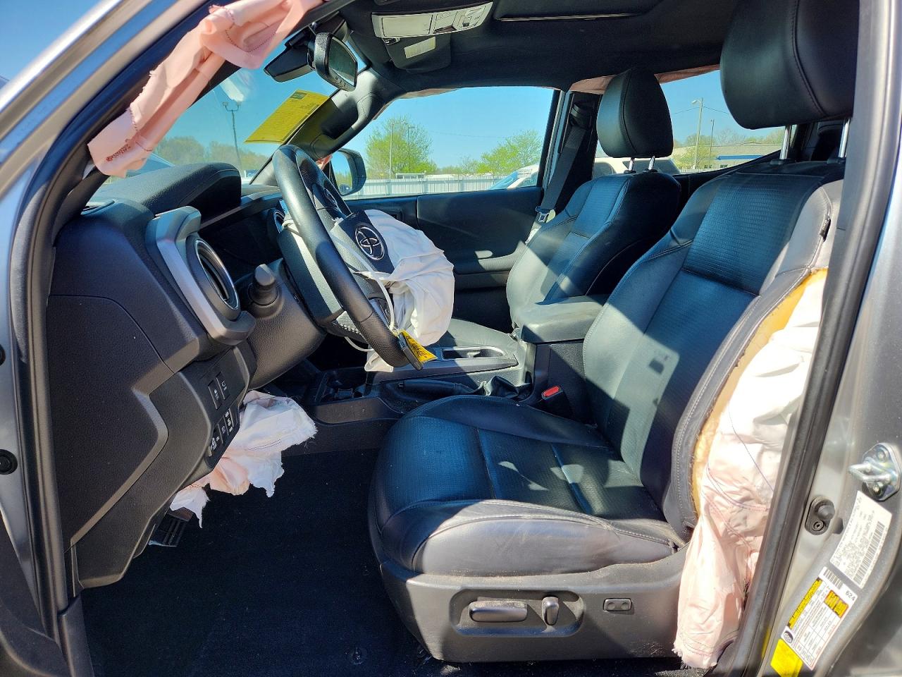 2023 Toyota Tacoma Trd Sport Silver vin: 3TMCZ5AN0PM601734