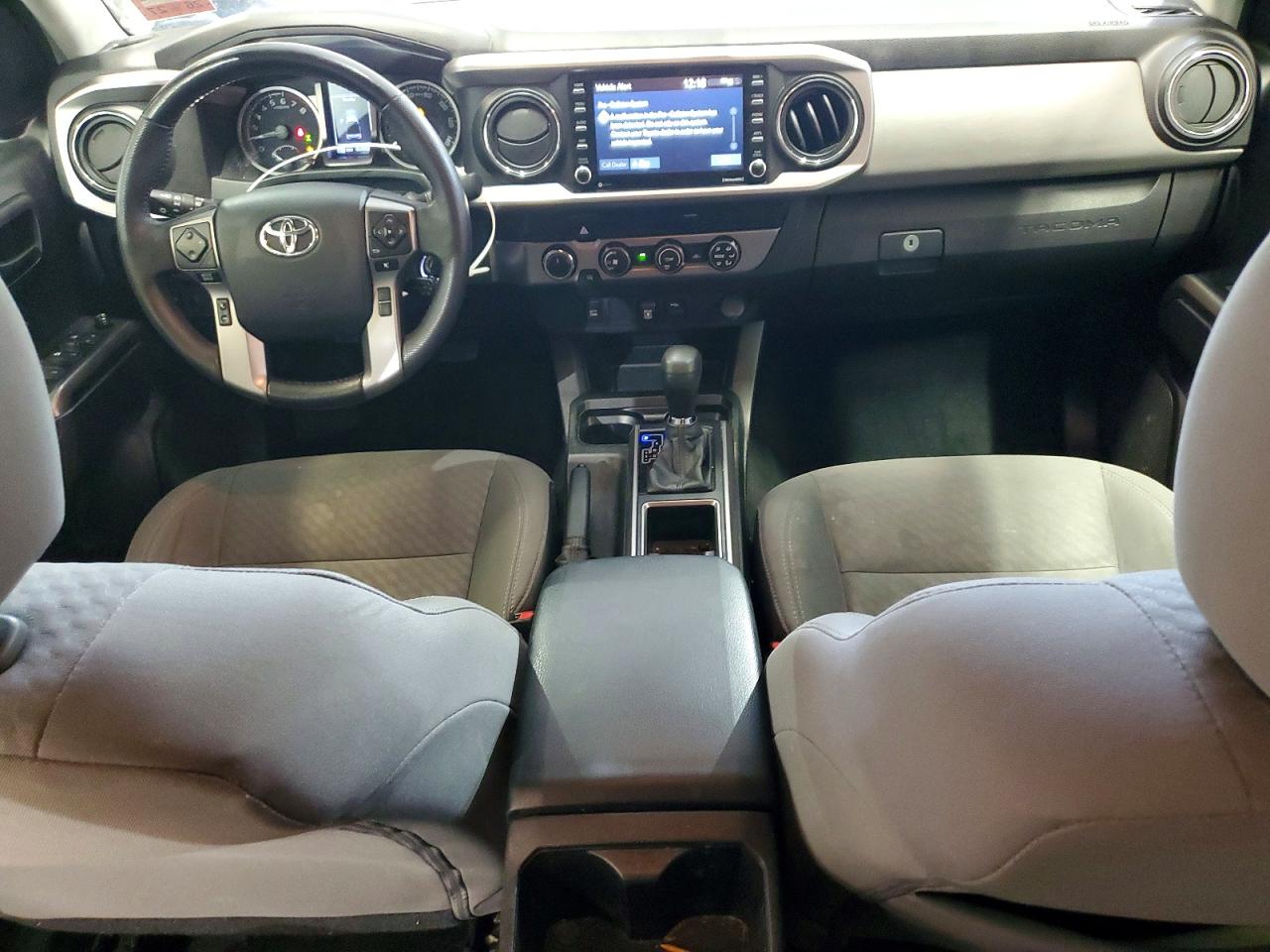 2020 Toyota Tacoma Silver vin: 3TMCZ5AN1LM326742