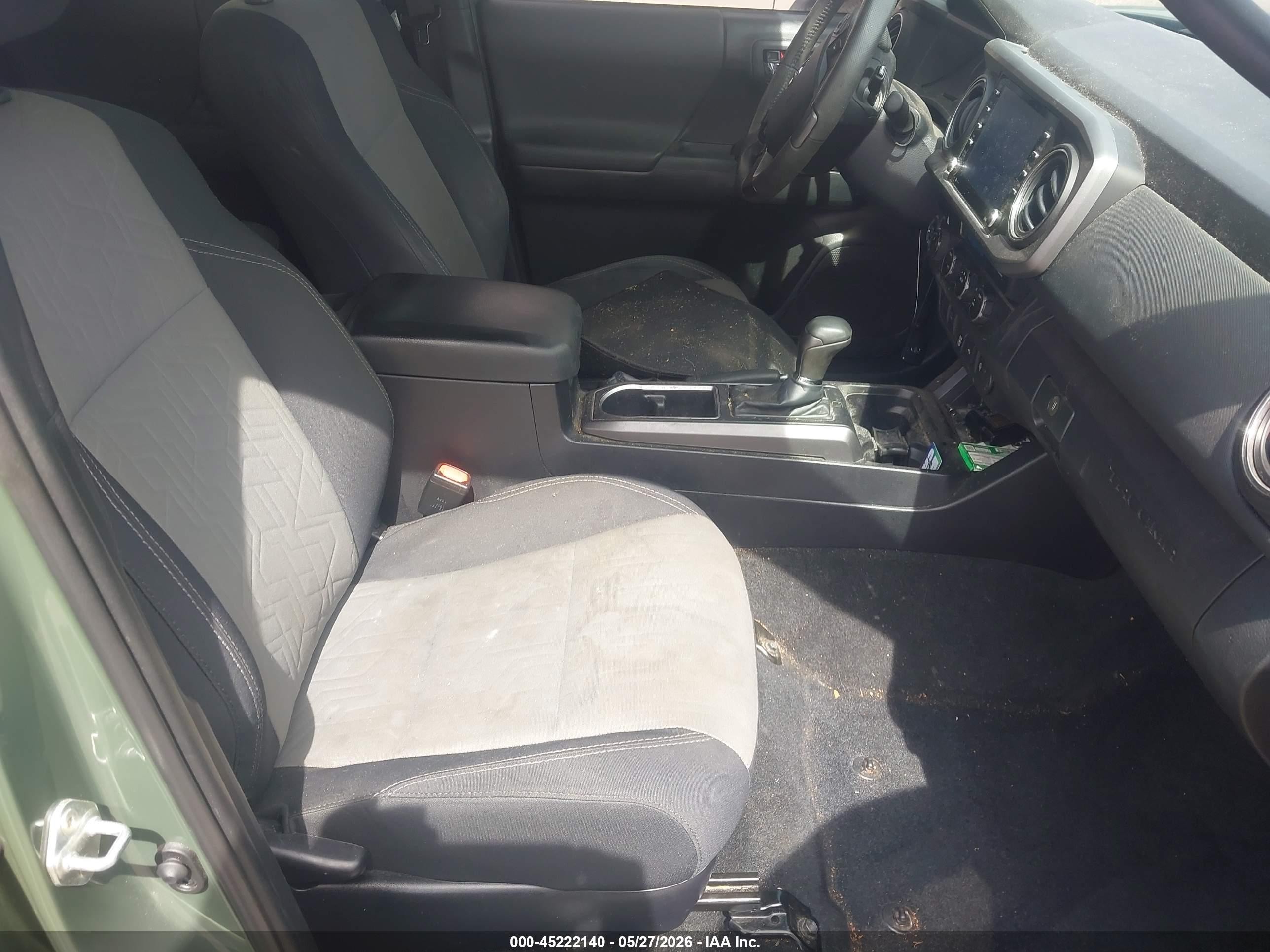 2021 Toyota Tacoma Trd Off-road Green vin: 3TMCZ5AN1MM446798