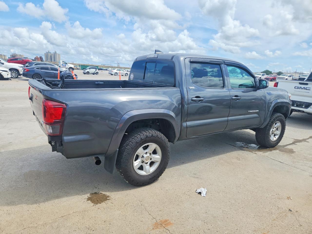 2021 Toyota Tacoma Sr5 V6 Gray vin: 3TMCZ5AN2MM427547