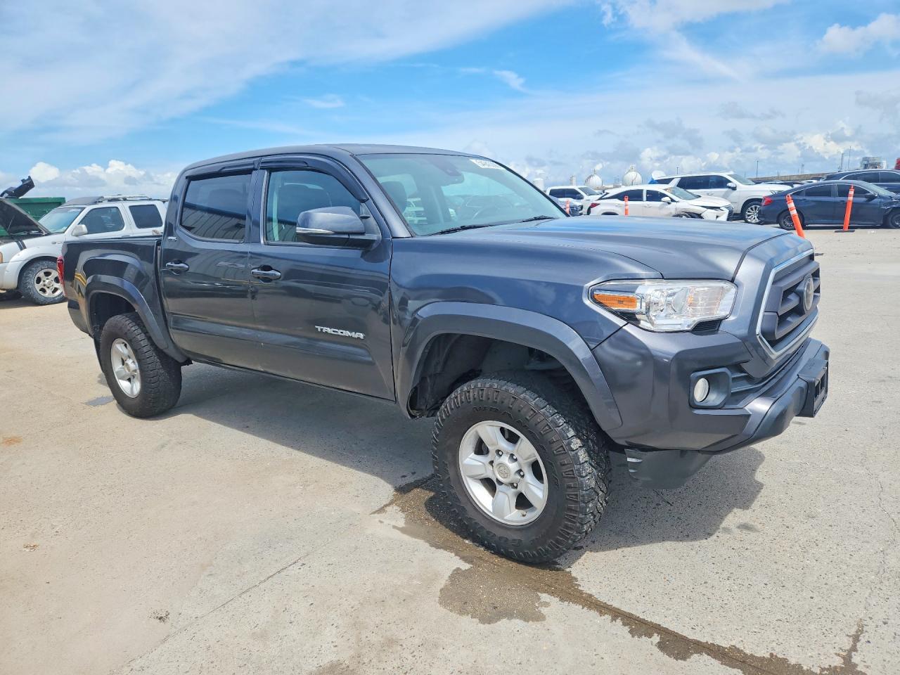 2021 Toyota Tacoma Sr5 V6 Gray vin: 3TMCZ5AN2MM427547
