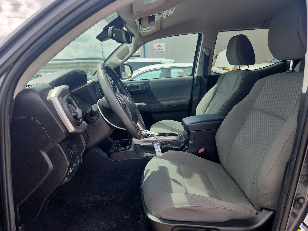 2021 Toyota Tacoma Sr5 V6 Gray vin: 3TMCZ5AN2MM427547