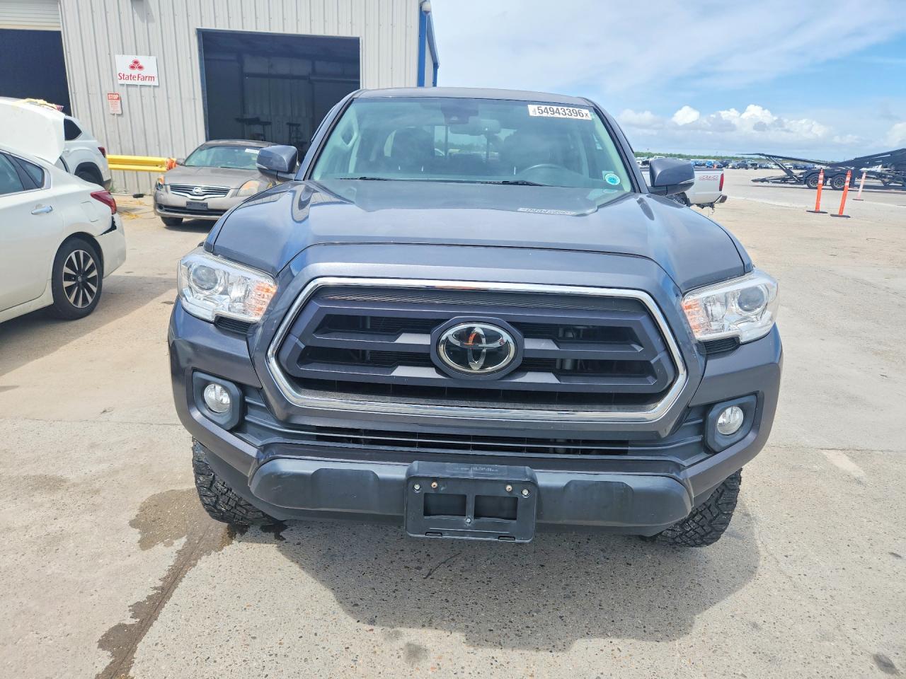 2021 Toyota Tacoma Sr5 V6 Gray vin: 3TMCZ5AN2MM427547