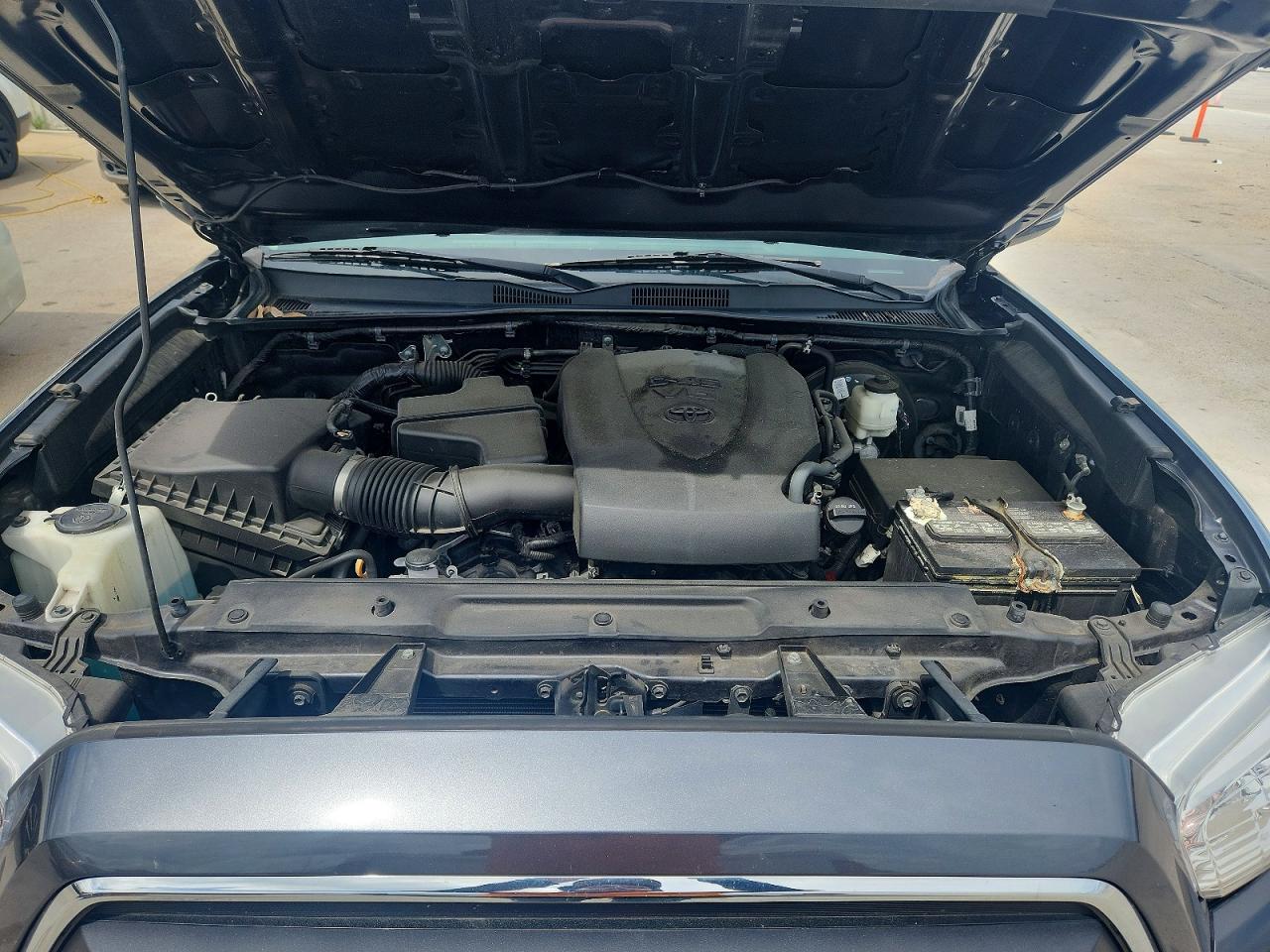 2021 Toyota Tacoma Sr5 V6 Gray vin: 3TMCZ5AN2MM427547