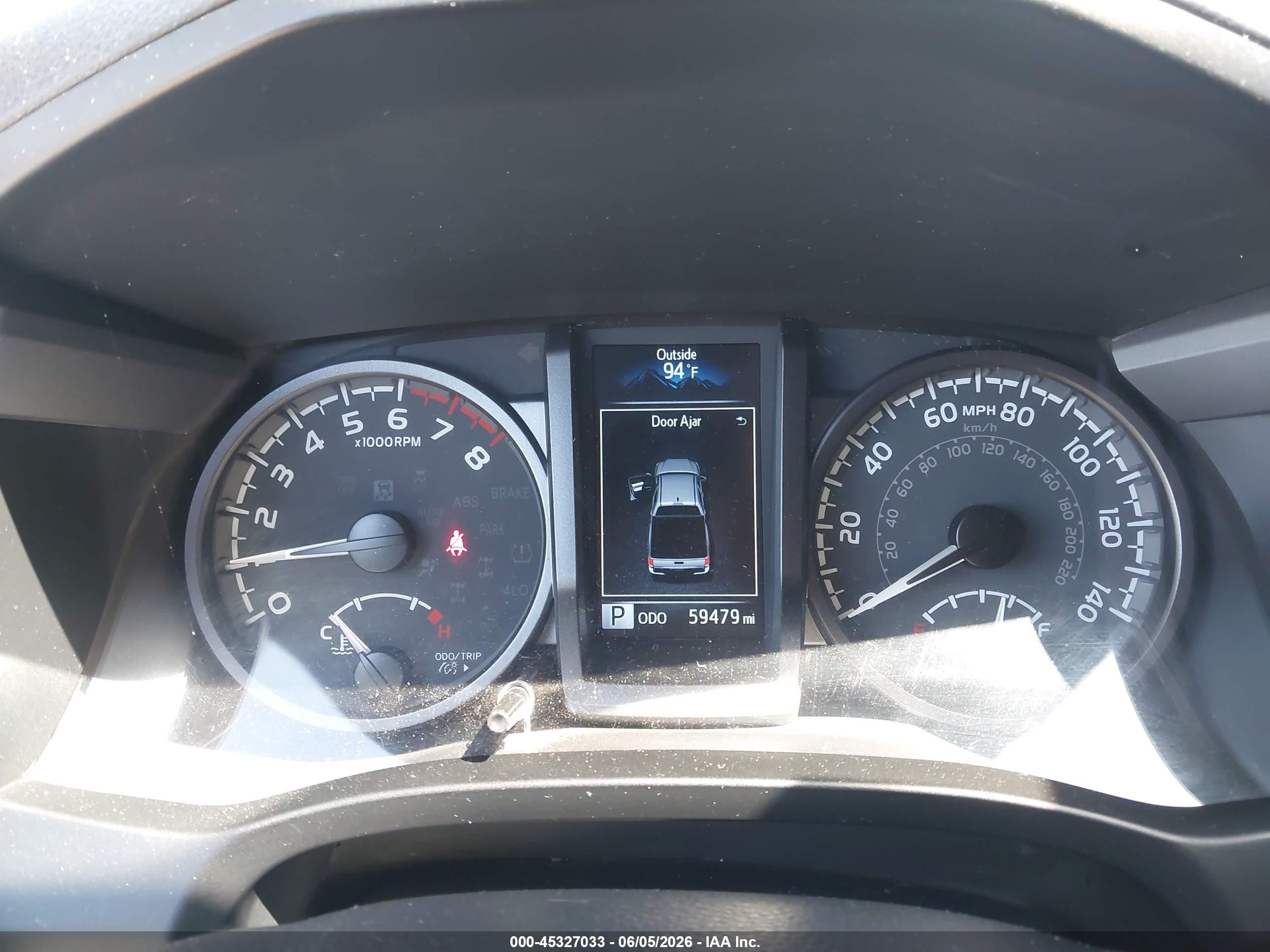 2023 Toyota Tacoma Trd Off Road Gray vin: 3TMCZ5AN2PM553301