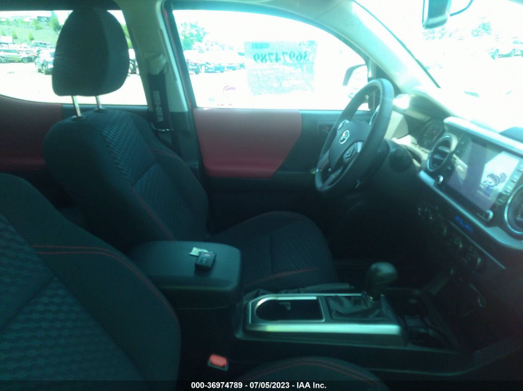 2023 Toyota Tacoma 4wd Sr5 Red vin: 3TMCZ5AN2PM556909
