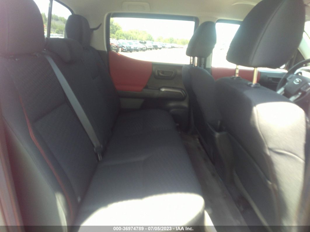 2023 Toyota Tacoma 4wd Sr5 Red vin: 3TMCZ5AN2PM556909
