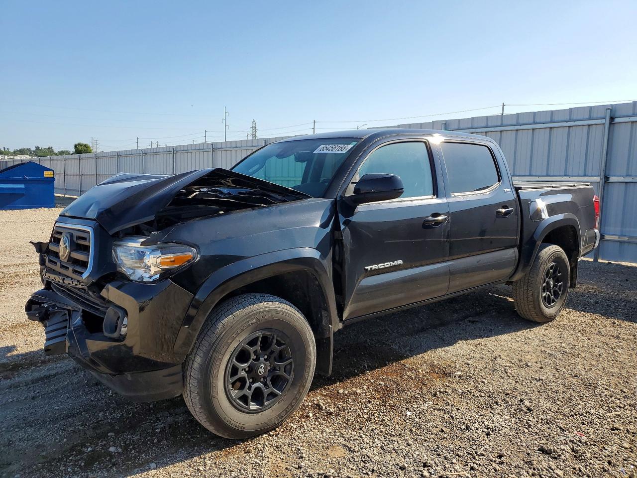 2019 Toyota Tacoma Sr5 V6 Black vin: 3TMCZ5AN3KM248723