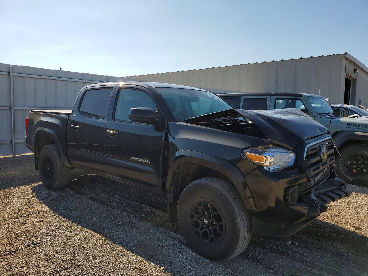 2019 Toyota Tacoma Sr5 V6 Black vin: 3TMCZ5AN3KM248723