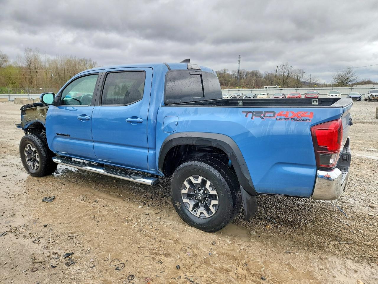 2019 Toyota Tacoma Trd Off-road Blue vin: 3TMCZ5AN3KM261519