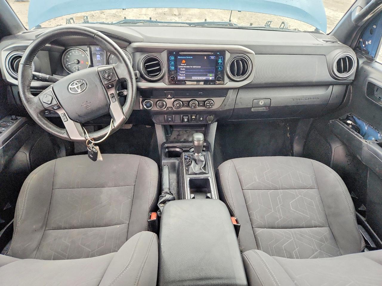 2019 Toyota Tacoma Trd Off-road Blue vin: 3TMCZ5AN3KM261519