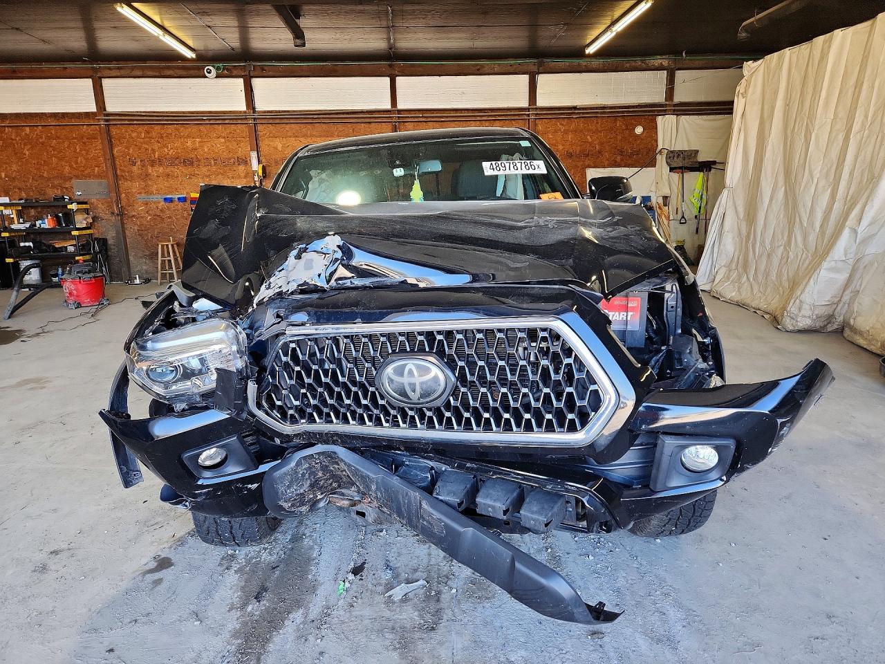 2018 Toyota Tacoma Trd Off-road Black vin: 3TMCZ5AN4JM133384