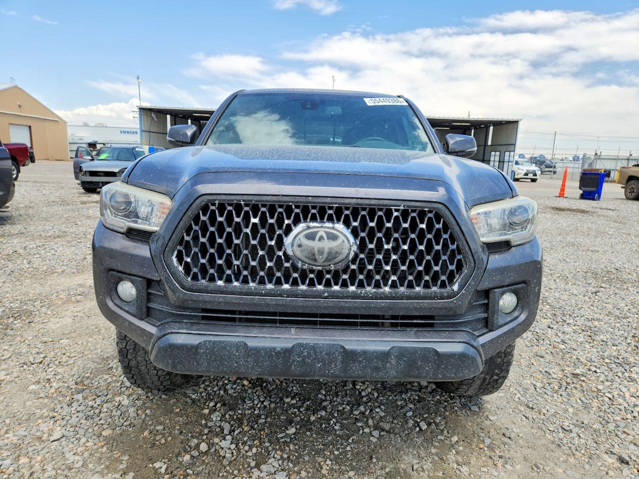 2018 Toyota Tacoma Trd Off-road Gray vin: 3TMCZ5AN4JM155062