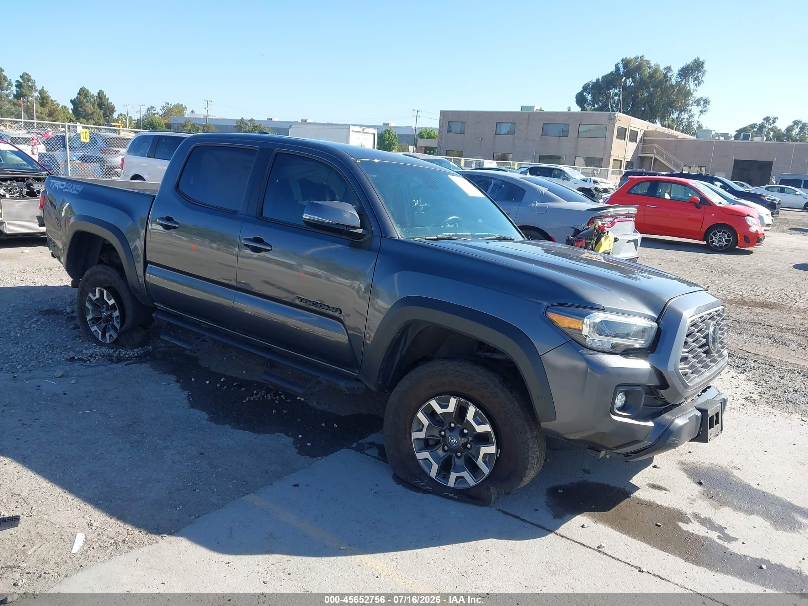 2023 Toyota Tacoma Trd Off Road Gray vin: 3TMCZ5AN4PM548102