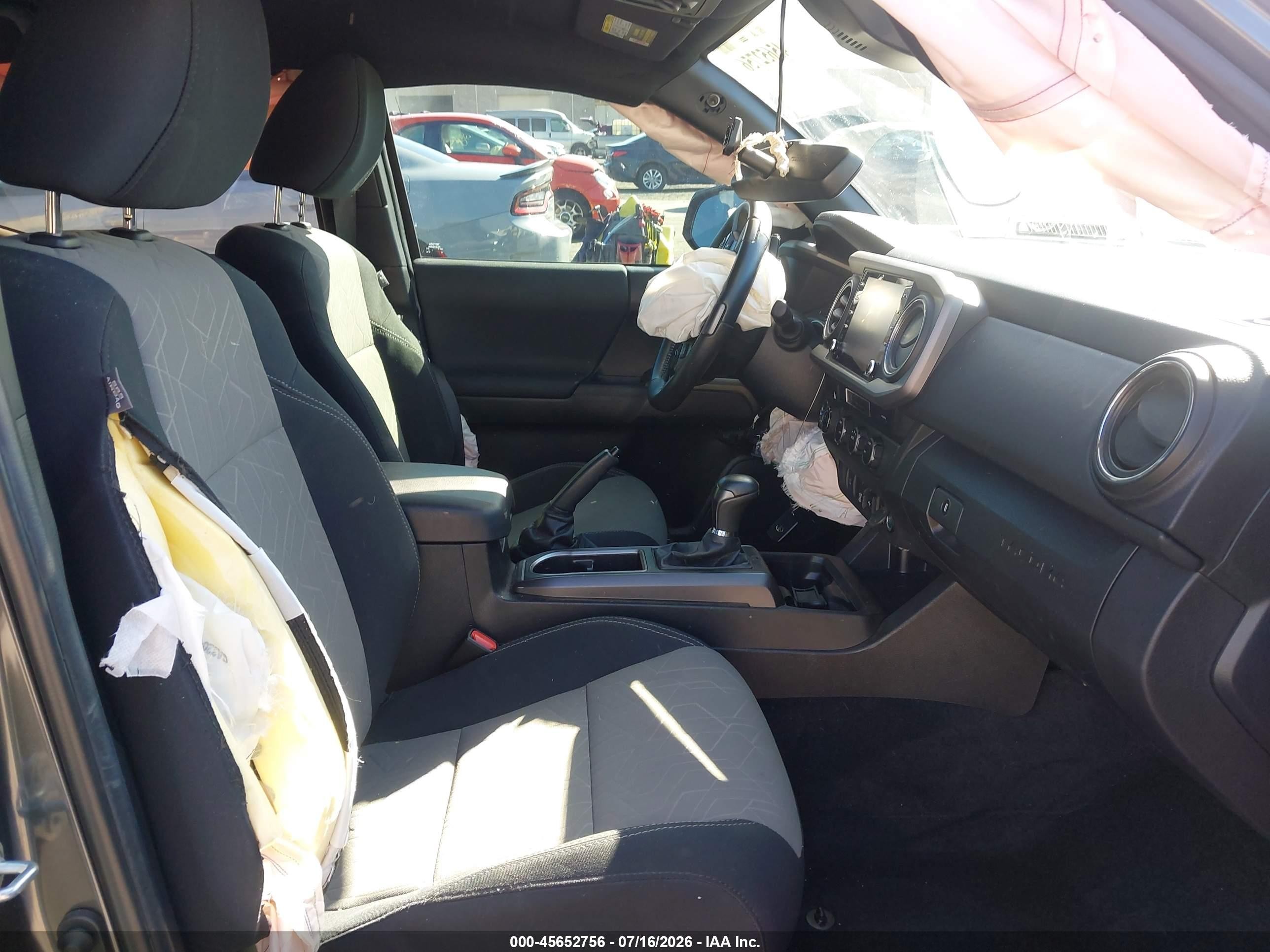 2023 Toyota Tacoma Trd Off Road Gray vin: 3TMCZ5AN4PM548102