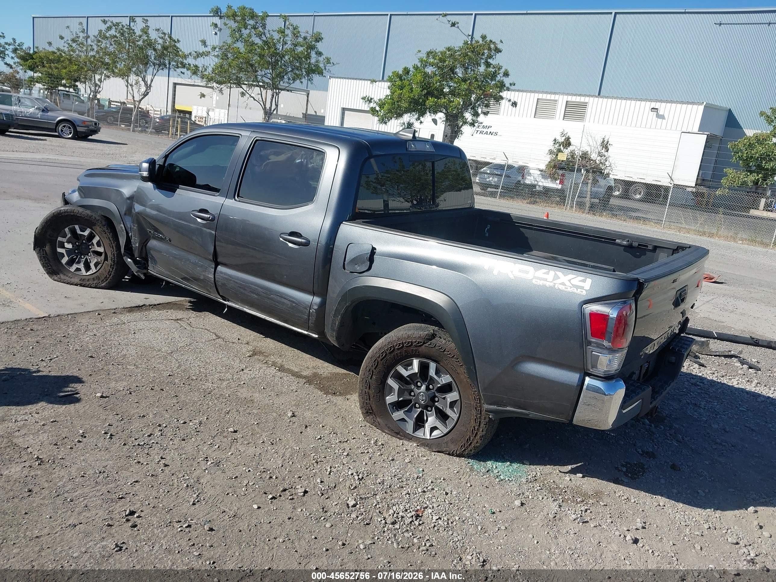 2023 Toyota Tacoma Trd Off Road Gray vin: 3TMCZ5AN4PM548102