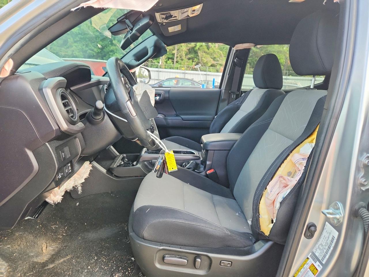 2023 Toyota Tacoma Trd Off-road Silver vin: 3TMCZ5AN4PM557883