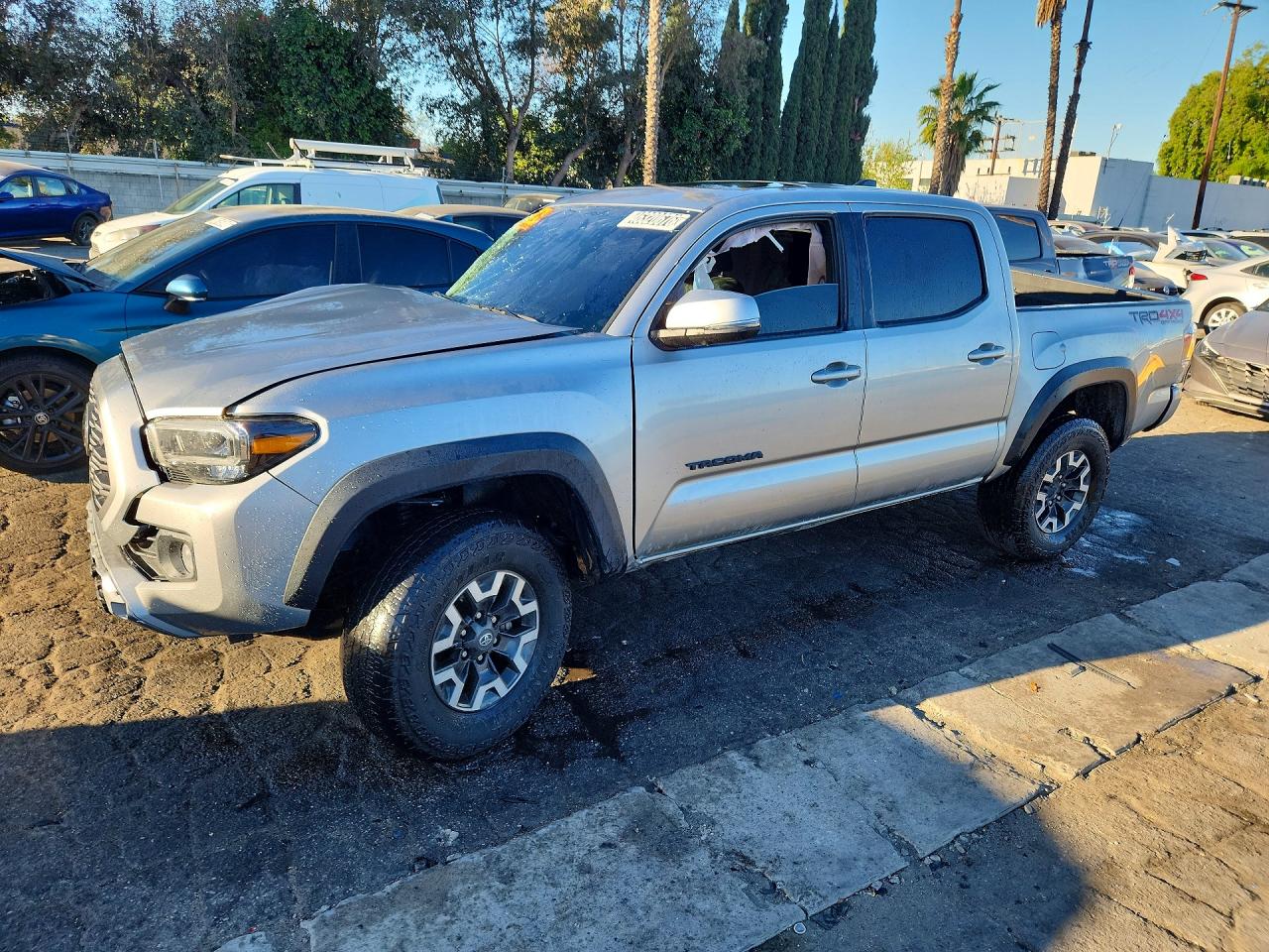2023 Toyota Tacoma Trd Off-road Silver vin: 3TMCZ5AN4PM583870