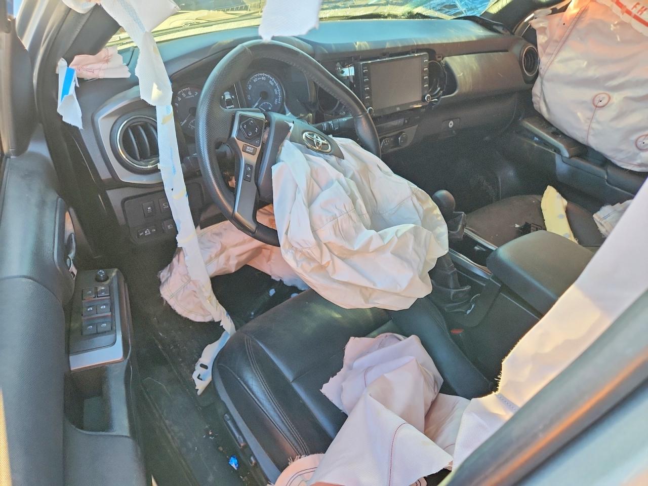 2023 Toyota Tacoma Trd Off-road Silver vin: 3TMCZ5AN4PM583870