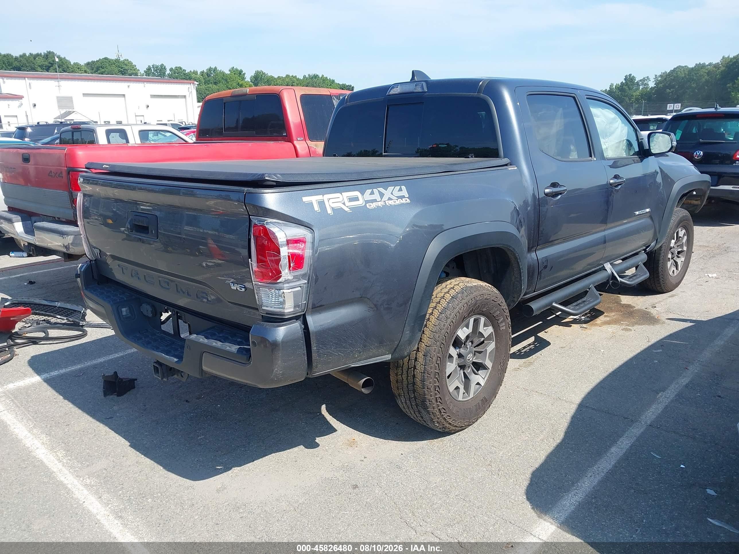 2023 Toyota Tacoma Trd Off Road Gray vin: 3TMCZ5AN4PM627267