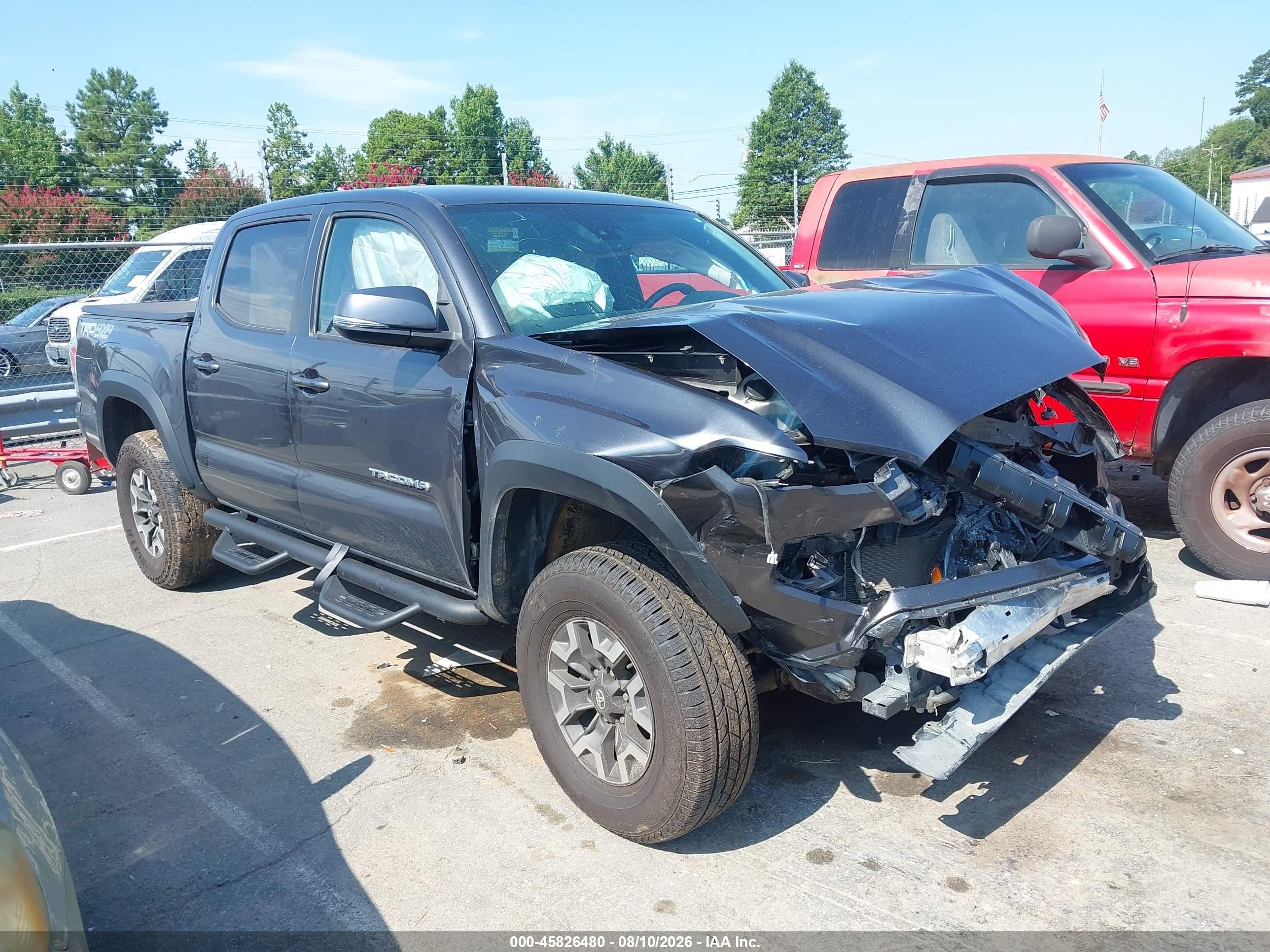 2023 Toyota Tacoma Trd Off Road Gray vin: 3TMCZ5AN4PM627267