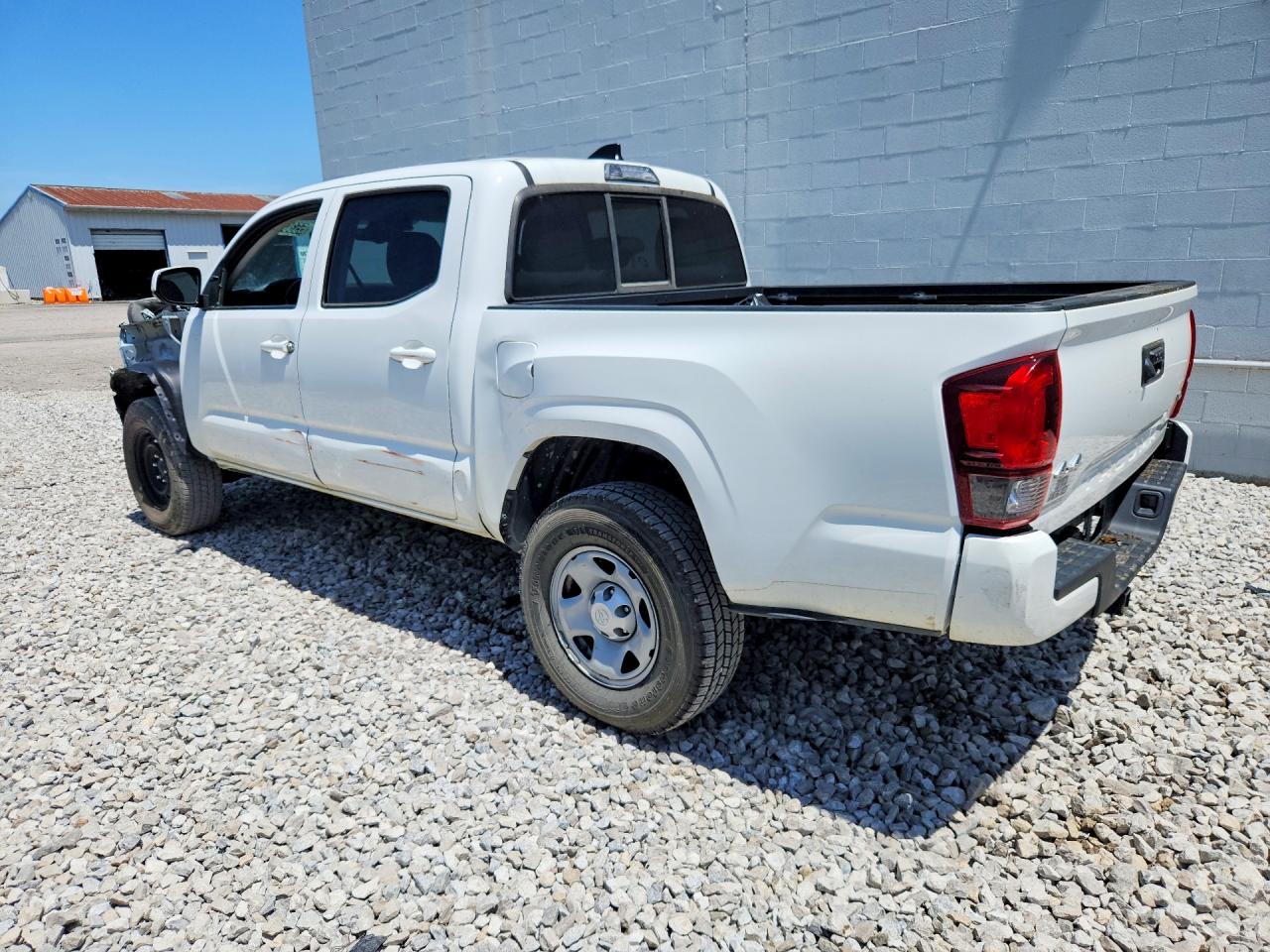 2023 Toyota Tacoma Sr V6 White vin: 3TMCZ5AN4PM652363