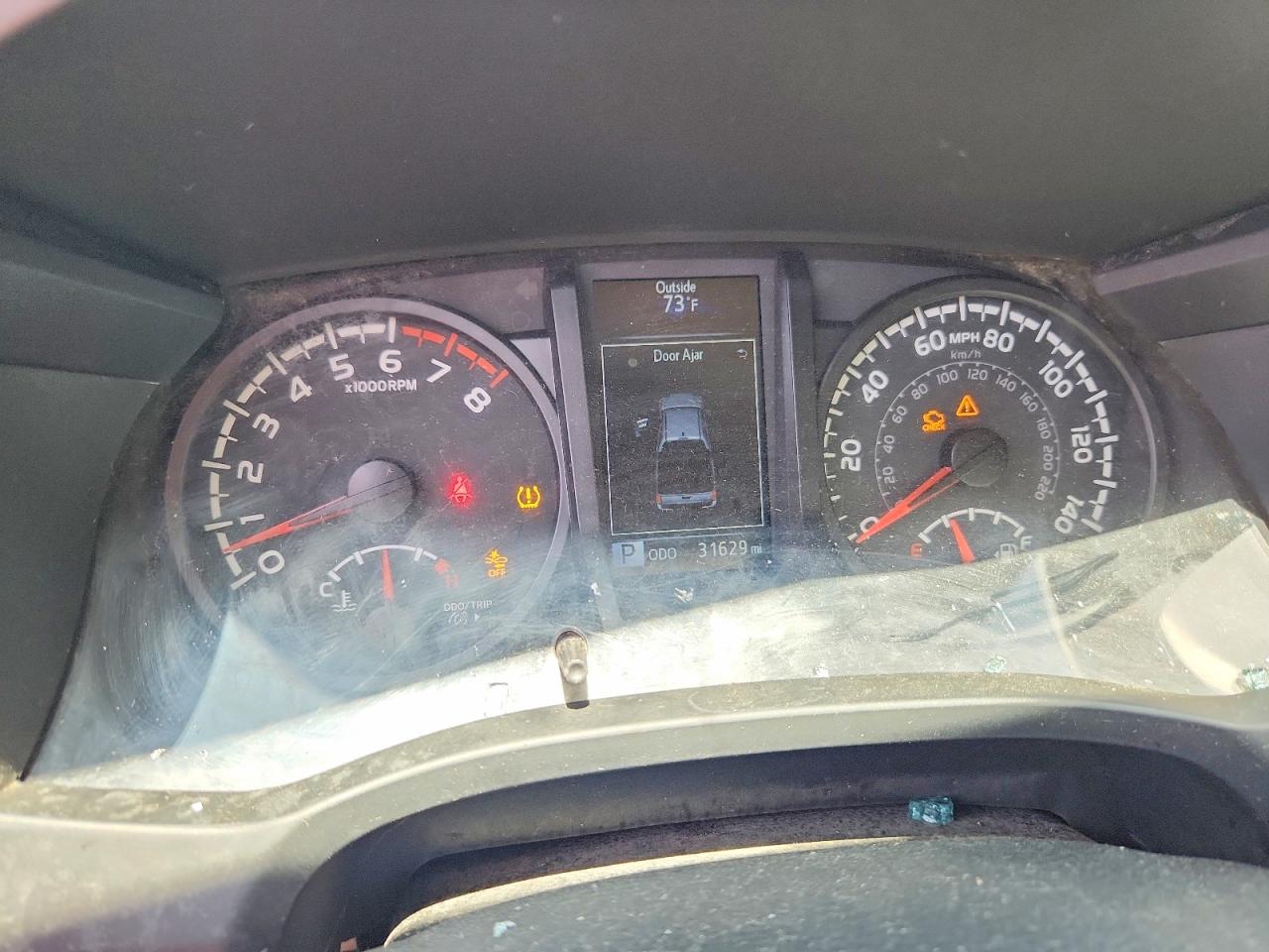 2023 Toyota Tacoma Sr V6 White vin: 3TMCZ5AN4PM652363